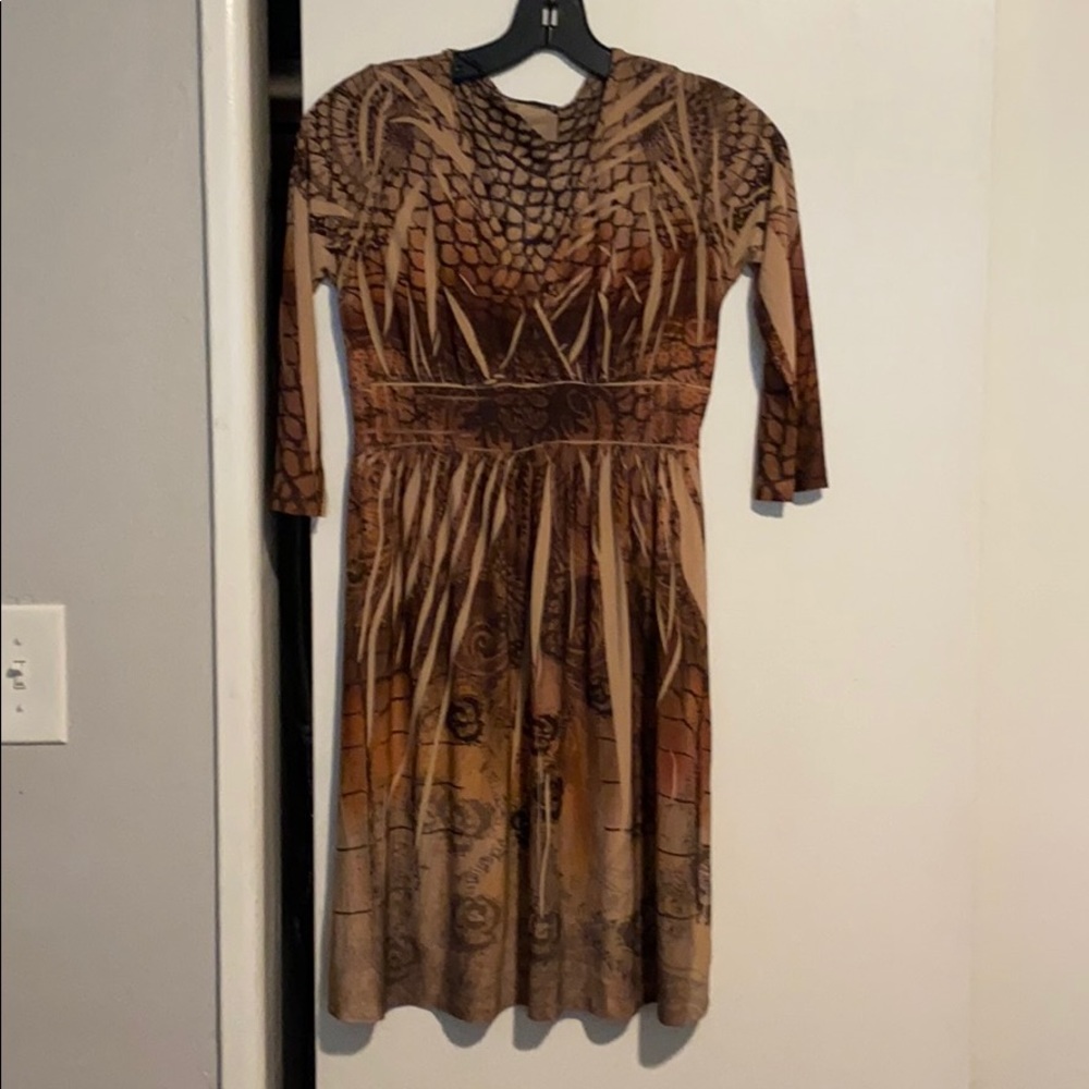 Tan dress